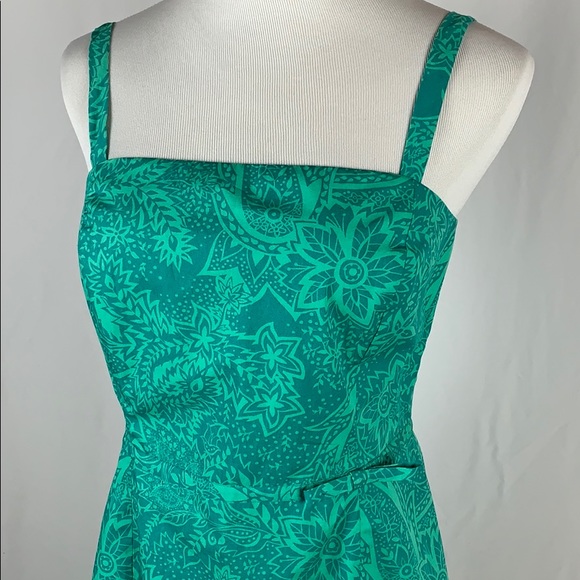 Host Pick!!! Ann Taylor Lined Spaghetti Strap Cotton Dress - Picture 2 of 5